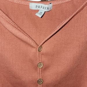 Papaya medium bodysuit